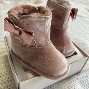 Aldo Pink Baby Walker Shoes with Bow